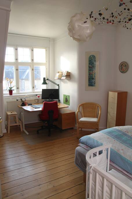 Workspace in the sleeping room