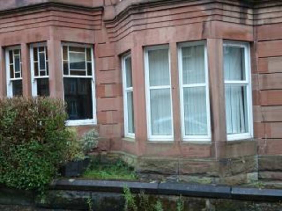 front of flat