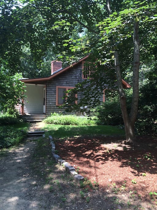 front of the house
