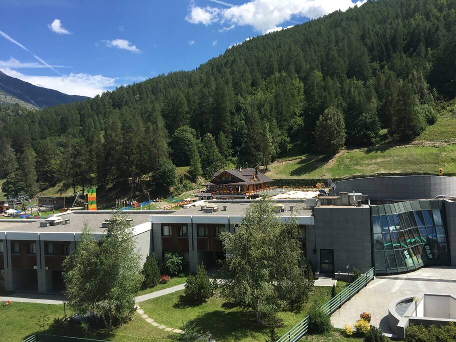 Veduta dal balcone Residence