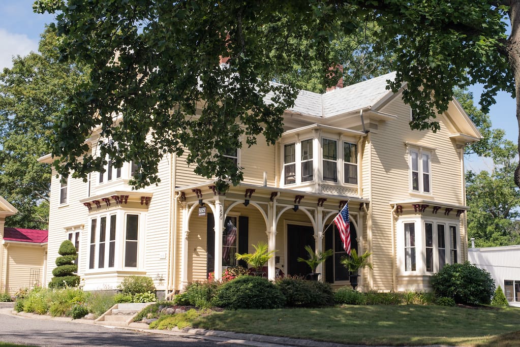 Experience the stately beauty of our lovingly restored Grand Victorian home.