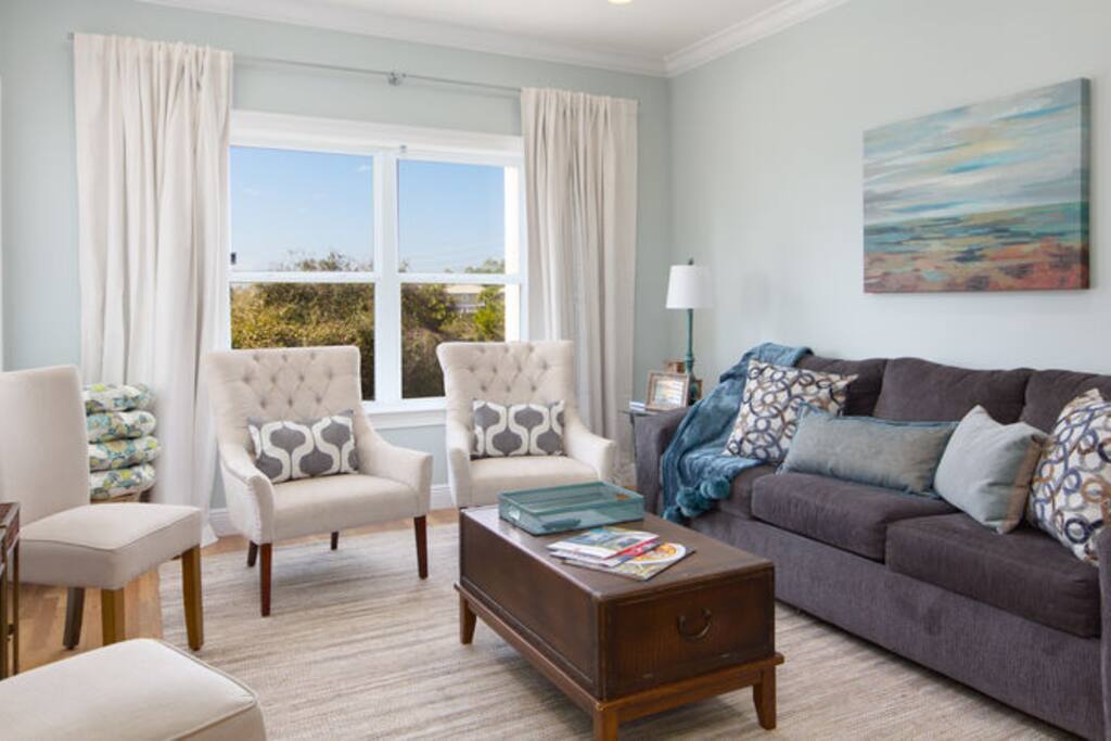 "You, Me & the Sea" has been upgraded with luxurious furnishings thoughout