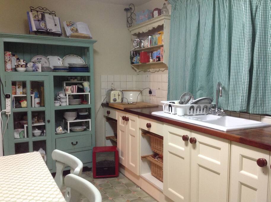 Dresser in Kitchen