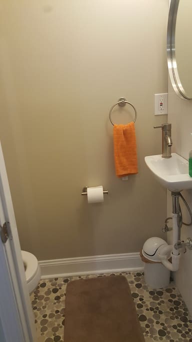 Powder room only for guests