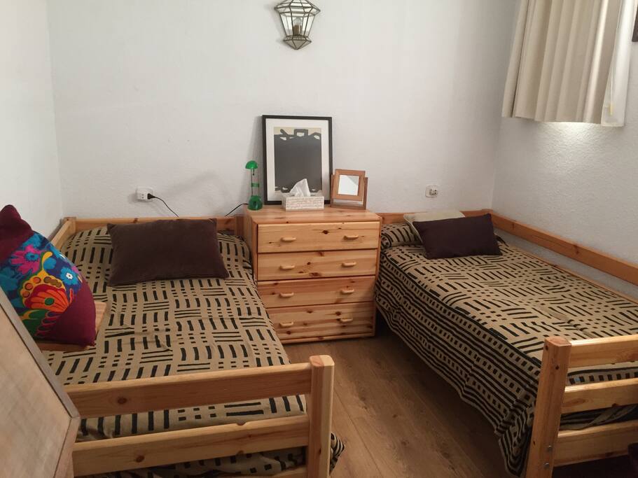 Habitación con dos camas