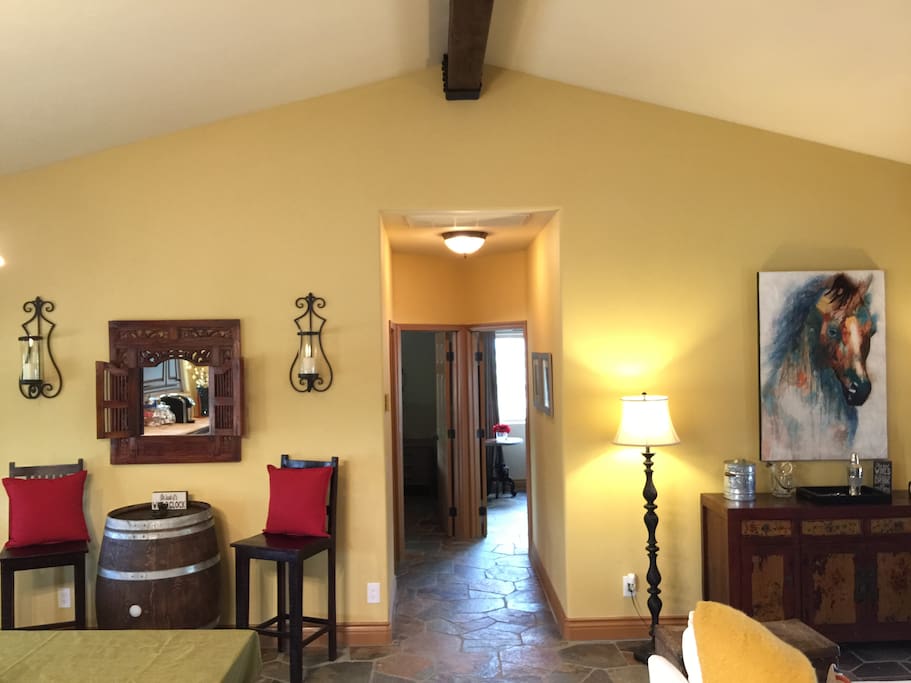 Great room toward bedrooms.