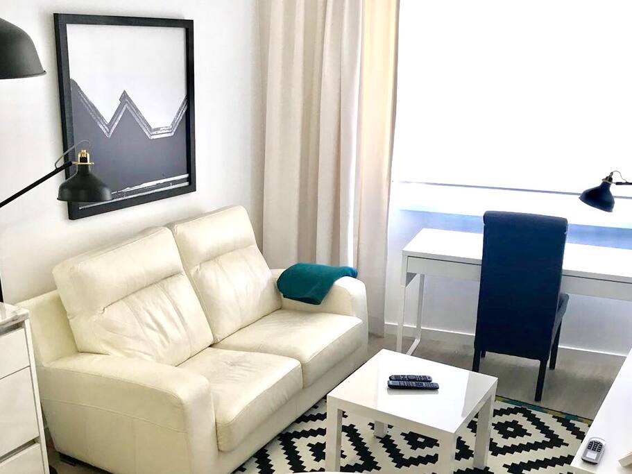 Cozy Living Room with natural light