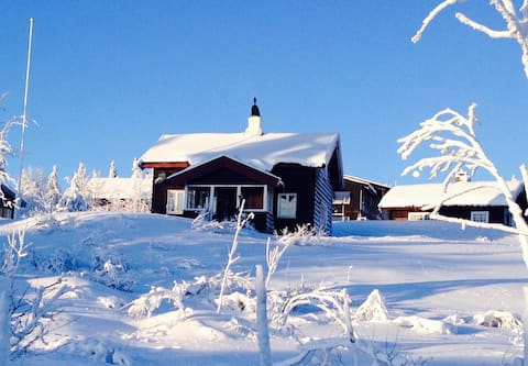 Cozy log cabin in Sjusjøen centre