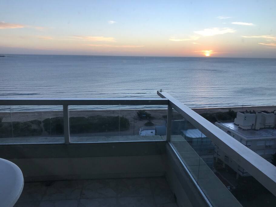 Atardecer desde el balcón