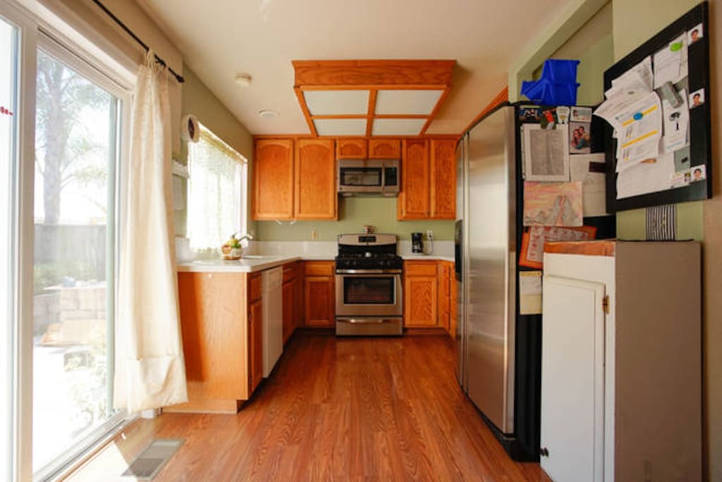 Newly renovated kitchen