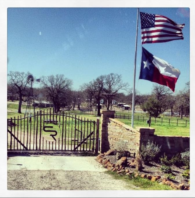 The gates to your luxurious stay...leave your stress at the gate!