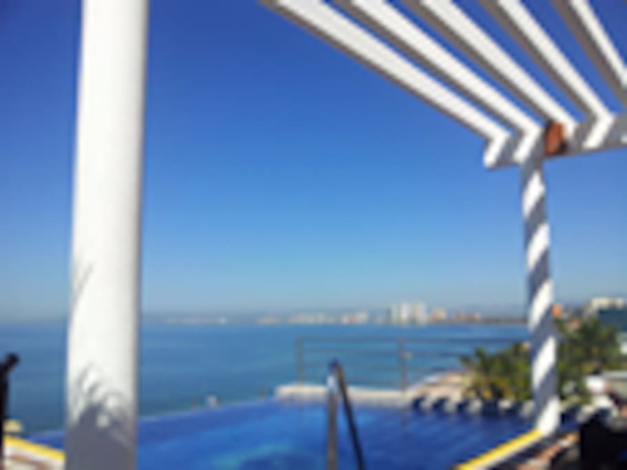 Rooftop pool