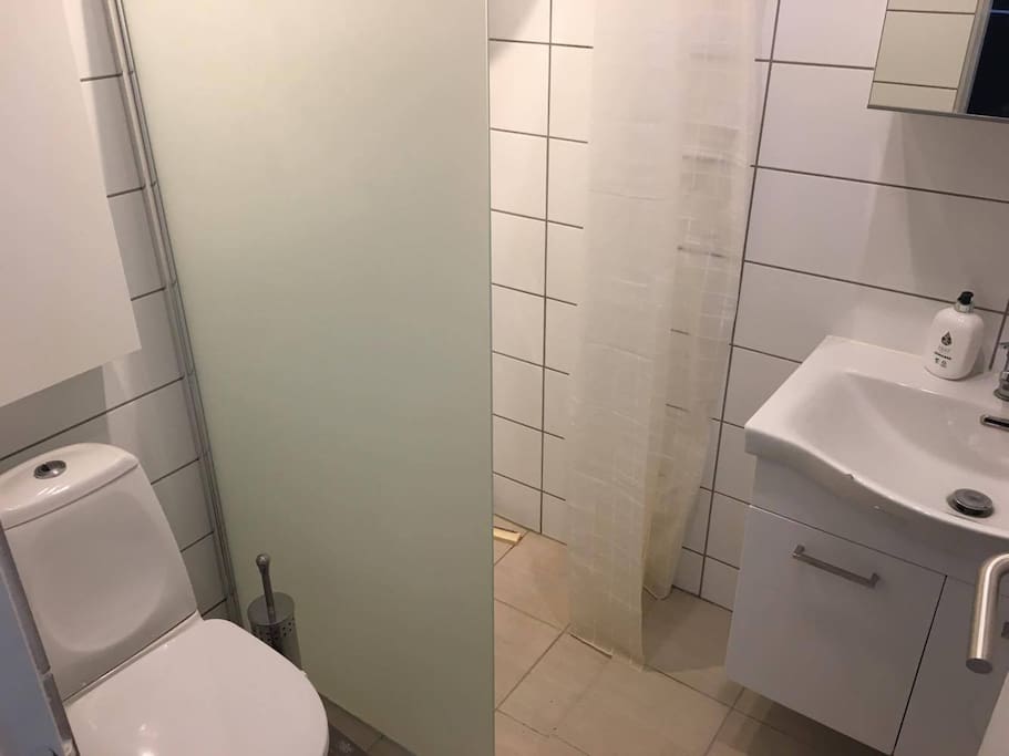 Bathroom with lock
