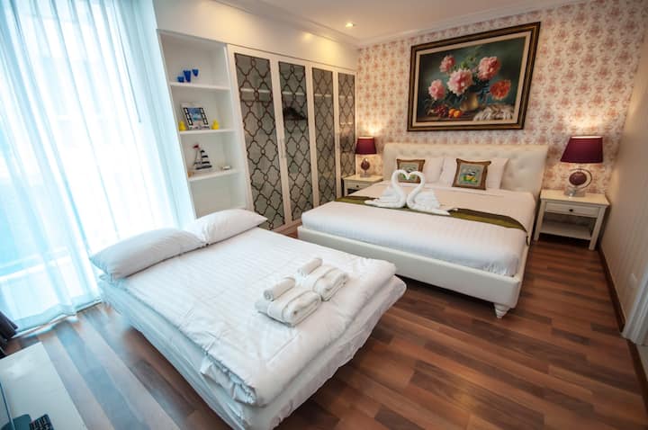 Chumba cha kulala cha 2 Kitanda futi 6, futi 5