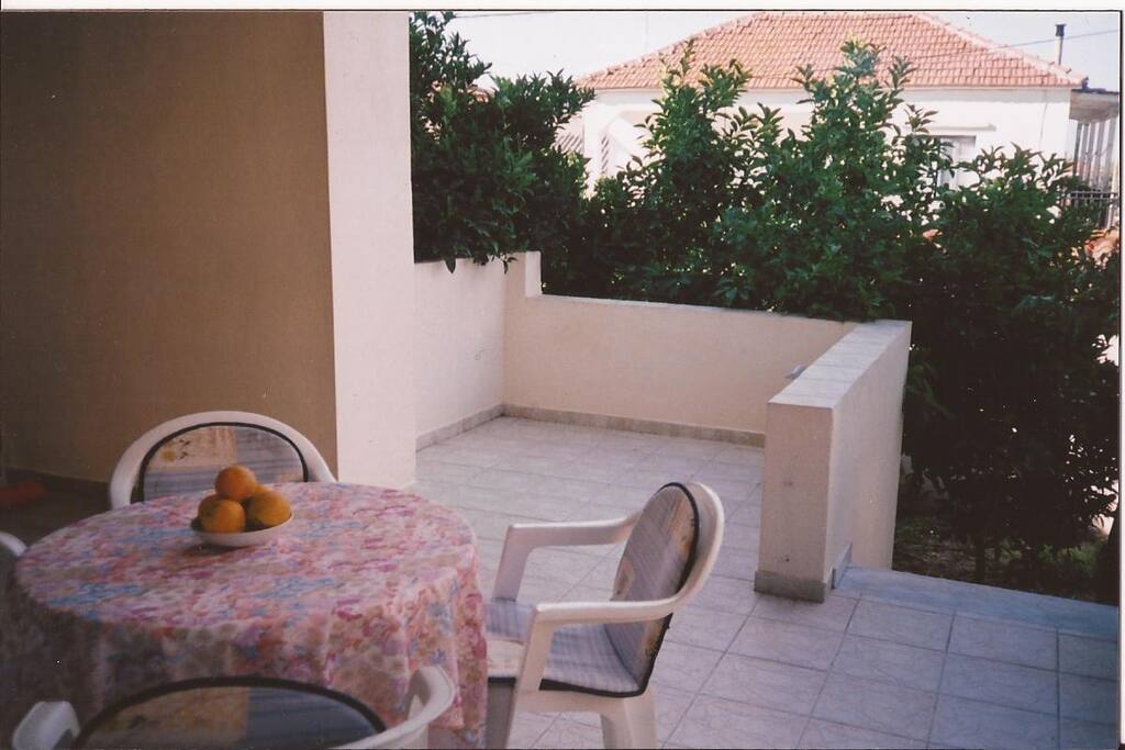 Dining terrace, suitable for both family dining and entertaining.