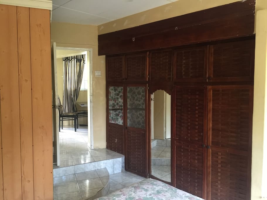 Closet of the main bedroom