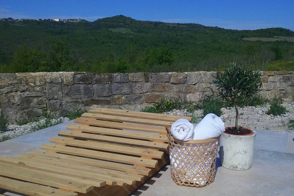 New handmade wooden chairs