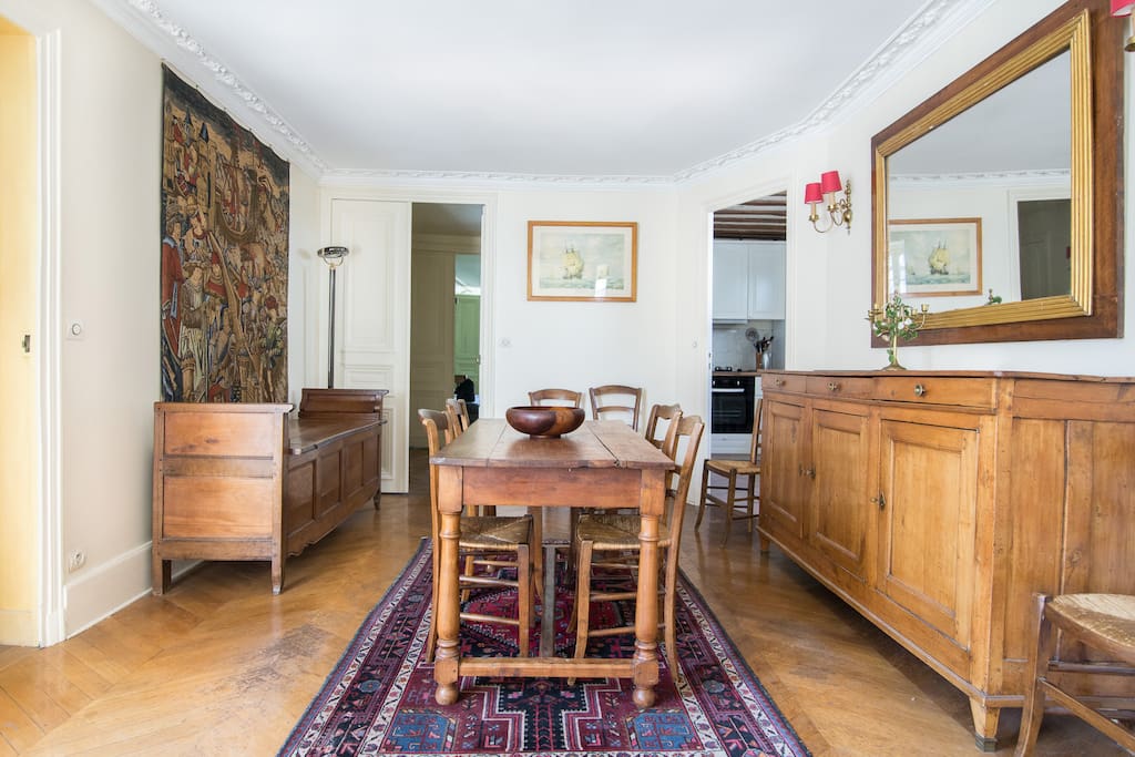 Dining area.