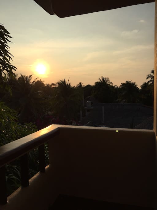 View from the balcony