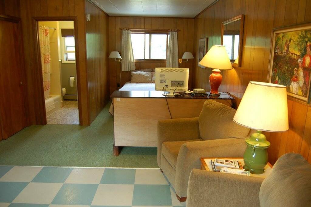 Open concept, yet cozy.
