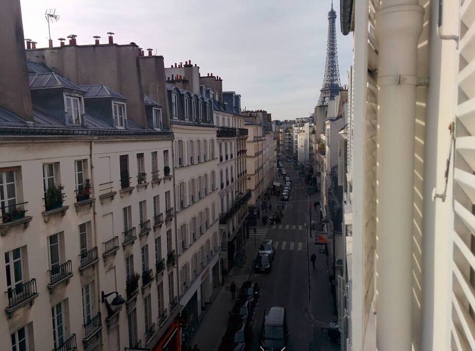 Vue sur la Tour Eiffel