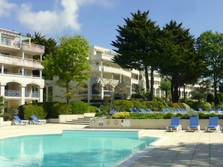 Appartement T3 Et Piscine Chauffée 300m De La Mer - La Baule-Escoublac