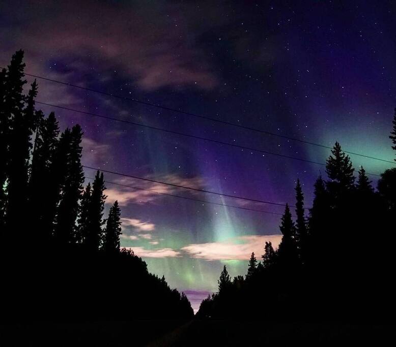 Breathtaking Northern Lights captured by a guest.