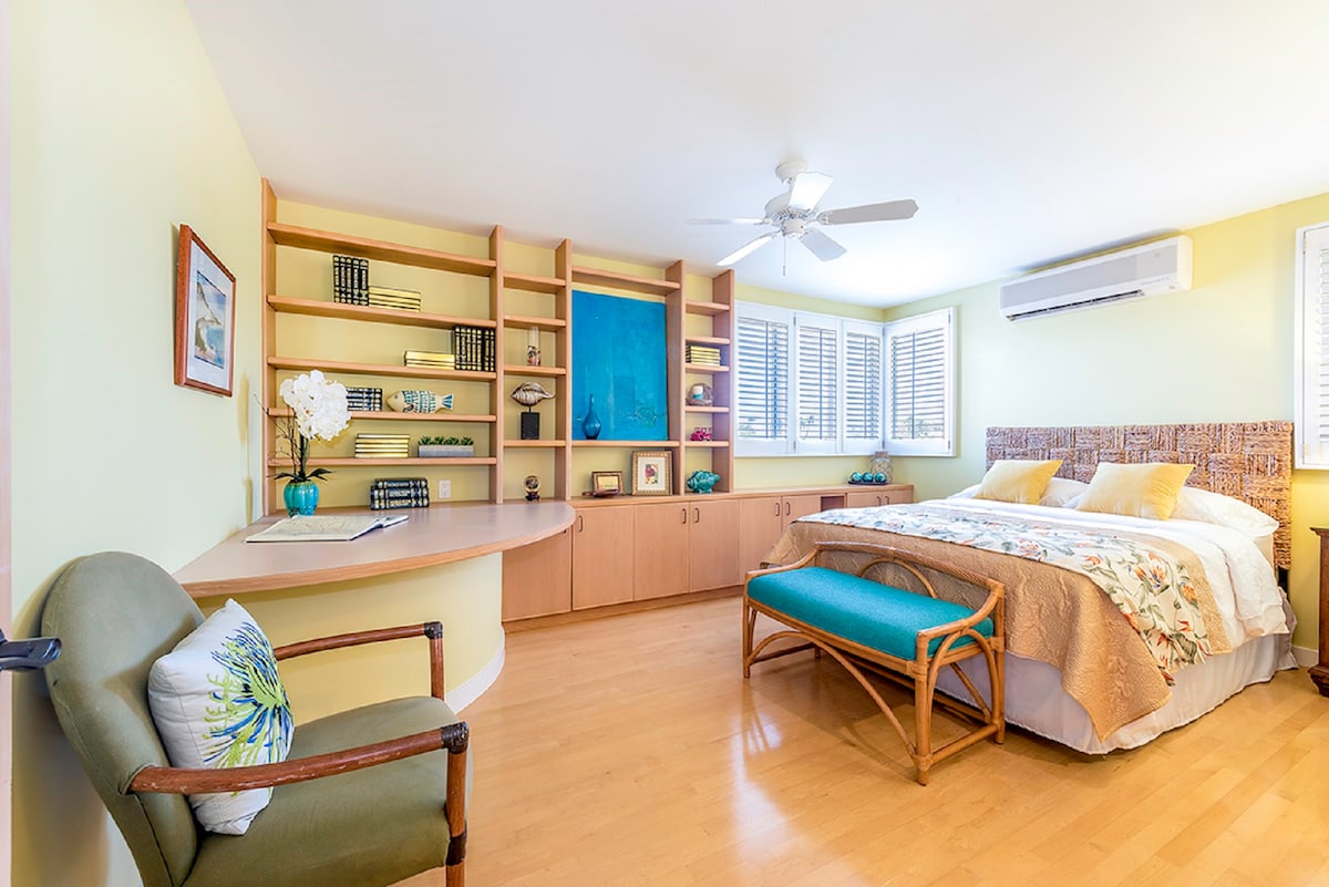 Habitación de invitados 3 con cama queen, vestidor y baño Jack/Jill