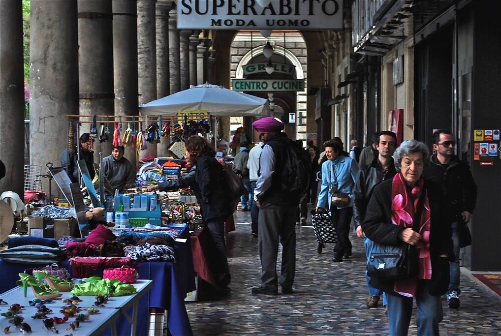Portici di piazza Vittorio