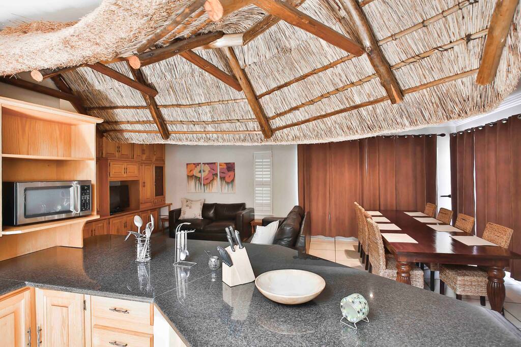 Lounge and Dining Area with Breakfast Counter of Three Bedroom Unit 1
8 Seater Dining Table