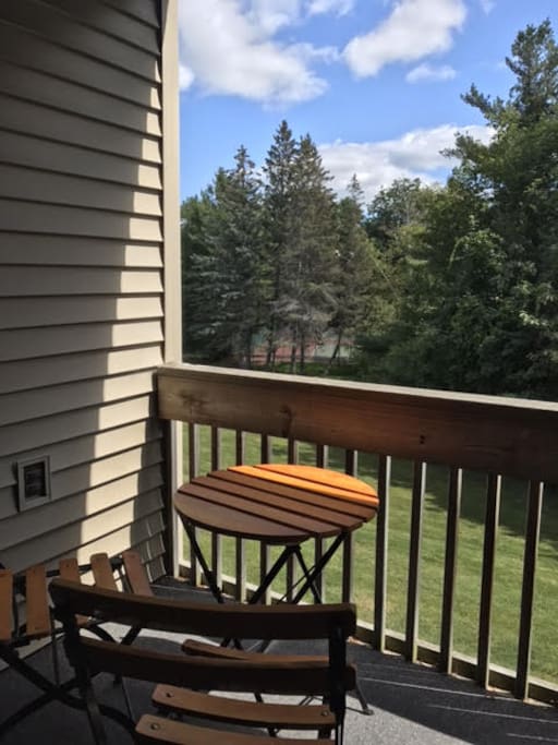 View from the balcony.