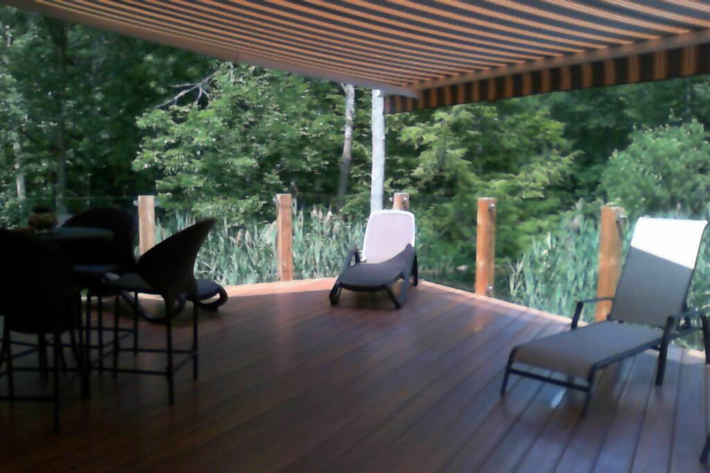 Lounge in shade or sun