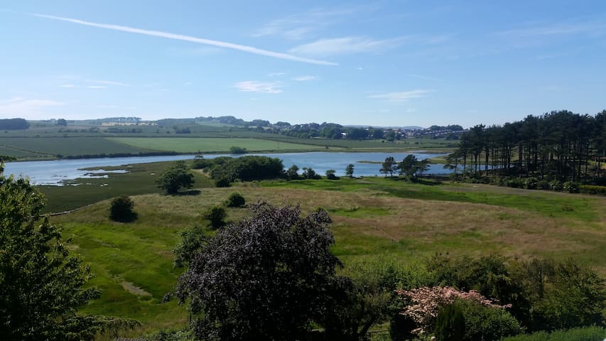Alnmouth room over looking the old harbour & river