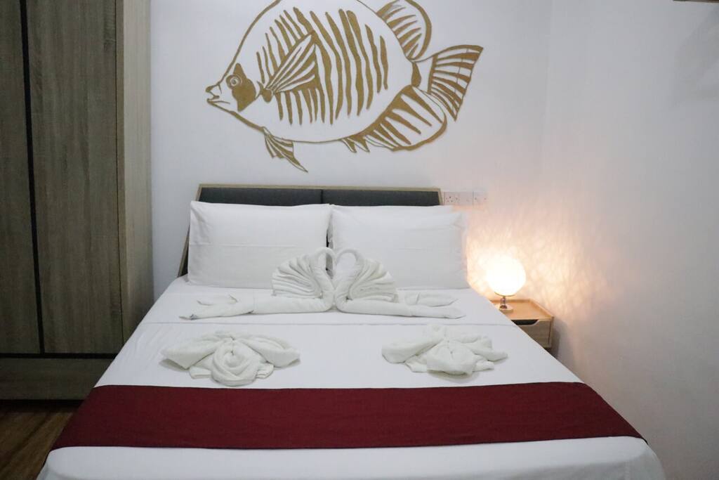 Comfortable bed room