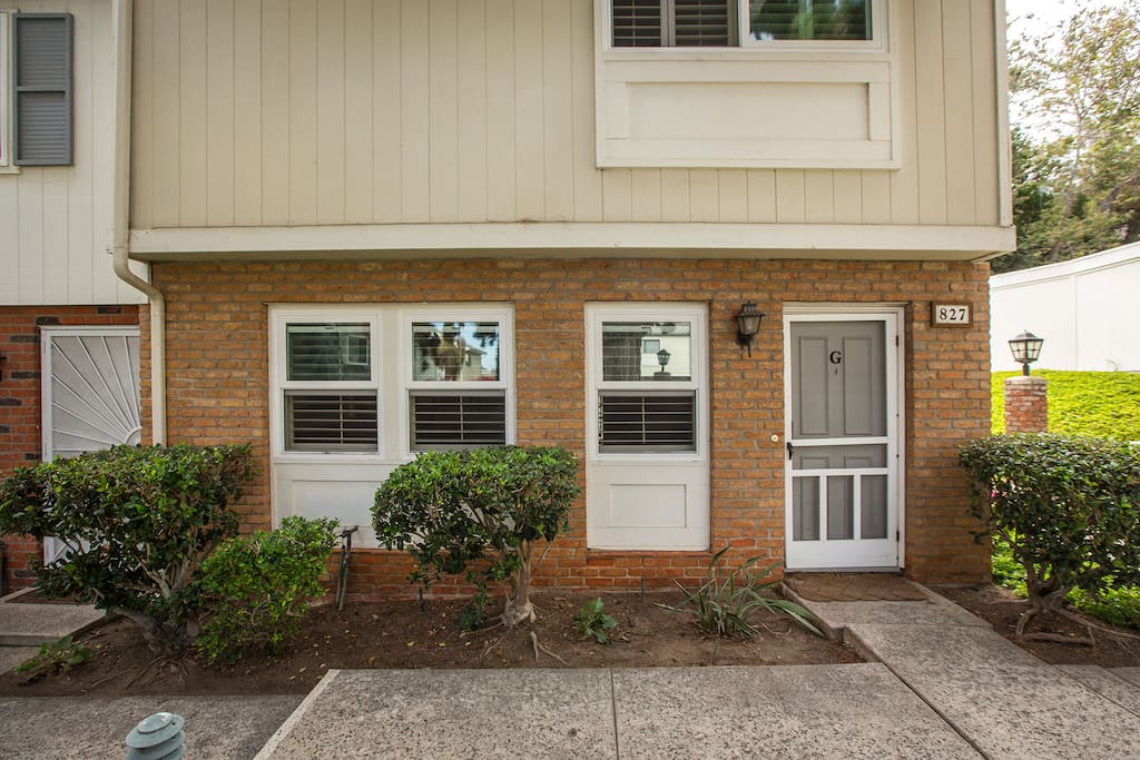 Front of Townhouse