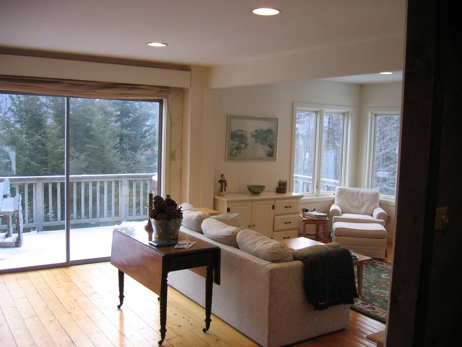 Deck off living room