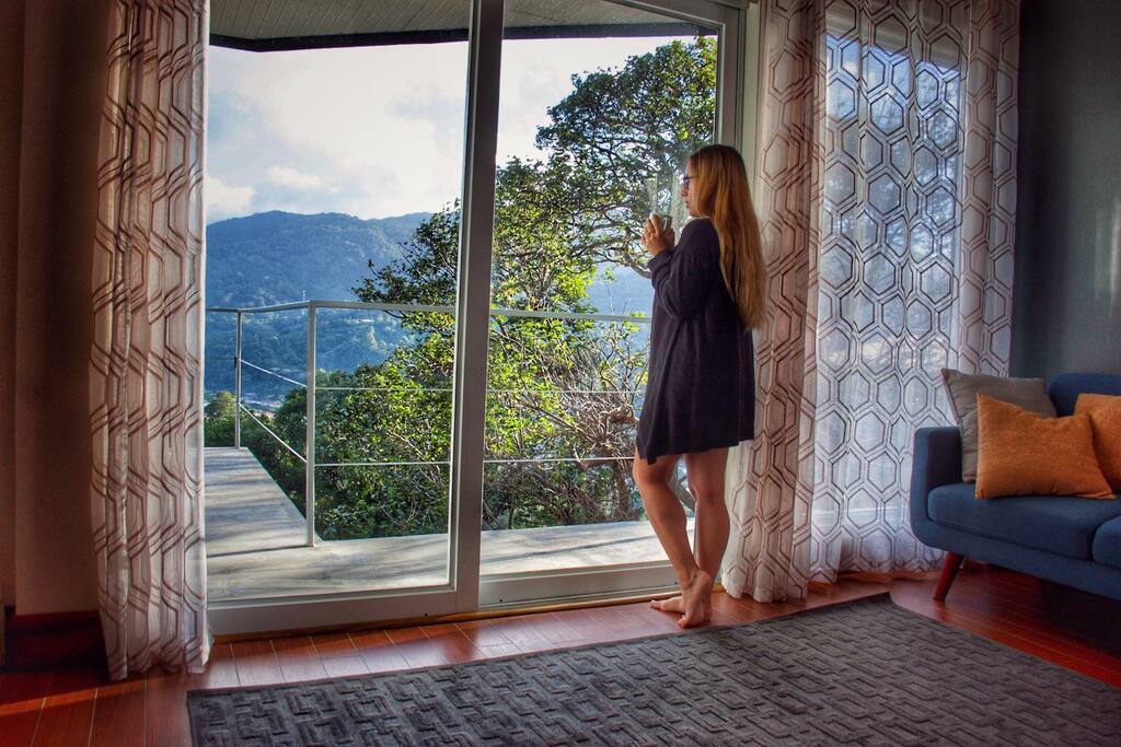 Wake up to incredible sunrise views