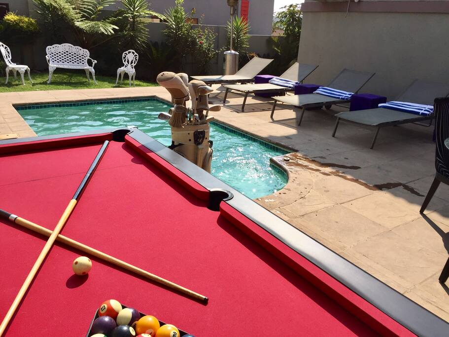 Private entertainment area