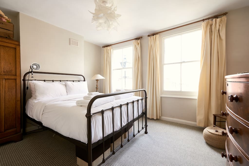 The master bedroom.