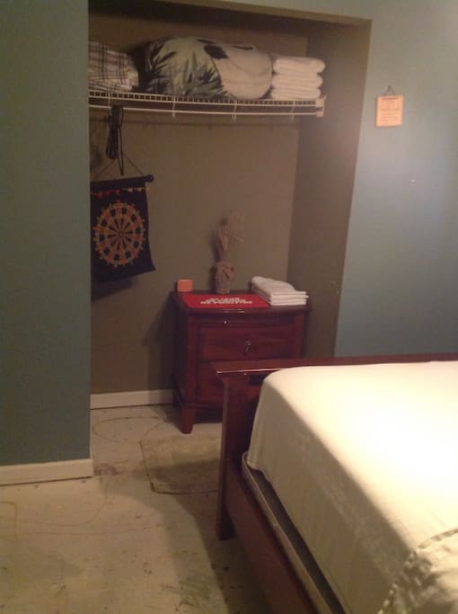 Closet space