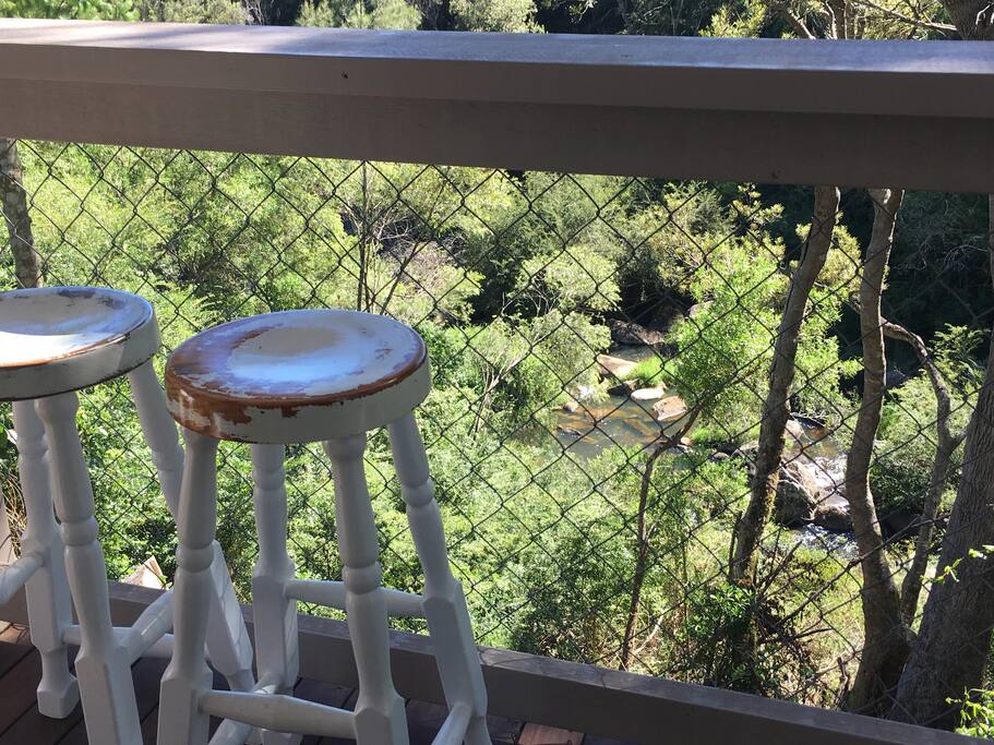 The view overlooking Bielsdown Creek