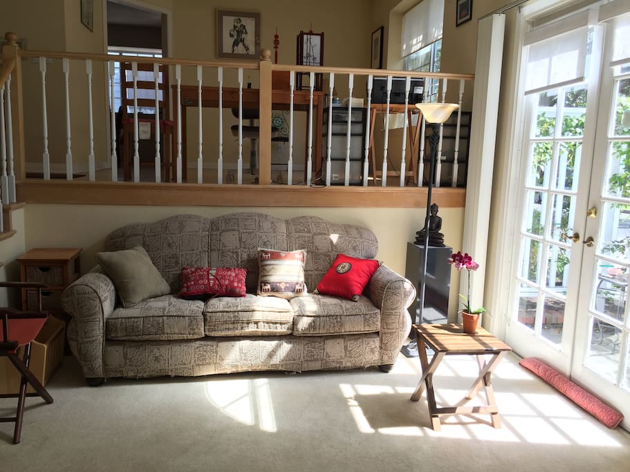 Roll-up shades allow you to control the desired level of light