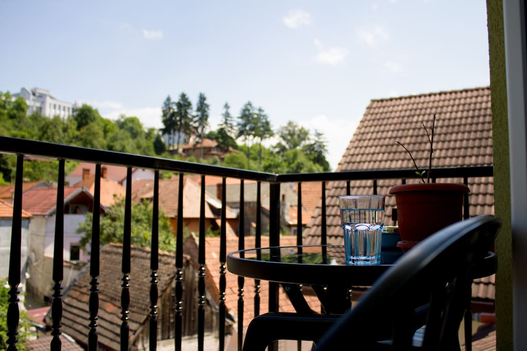 Great view from the balcony