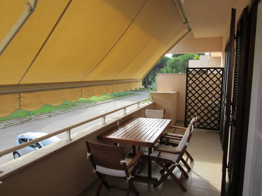Terrazza piano inferiore