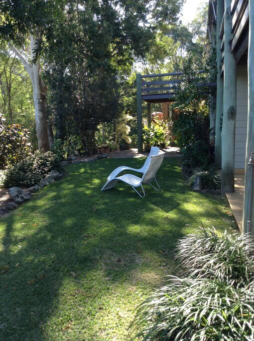 Laze in the garden