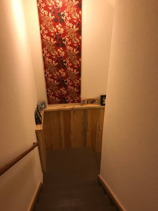 Entry to basement living space.