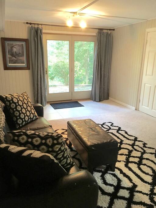 Living room with private entrance