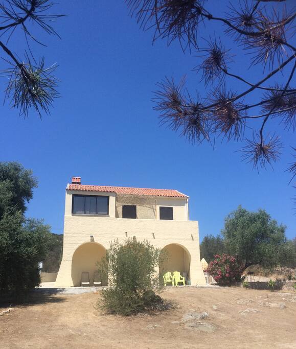 La maison / à l'étage