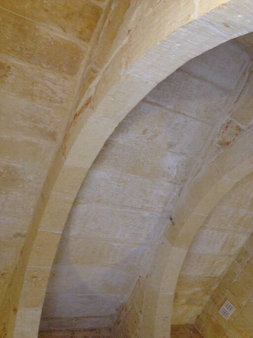 Living Room Arched Ceiling
