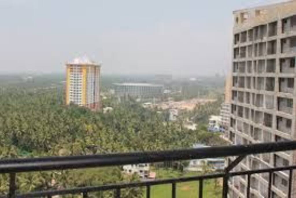view from Balcony of the Arabian Sea